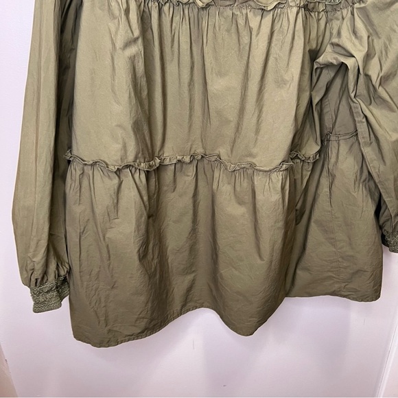 Mare Mare Anthropologie Boho Smocked Tunic Size 2x - Picture 9 of 13